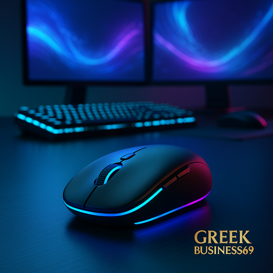 Bluetooth Mouse 2.4Ghz Wireless Mouse Mice Rechargeable Mouse Silent Mouse LED Backlit USB Gaming Mouse 1600DPI for PC Laptop