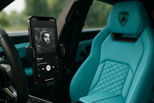 TOPK Car Phone Holder Mount 2023 Upgrade Auto Locking  Phone Holder with Hook Clip for Car Air Vent for Iphone Samsung