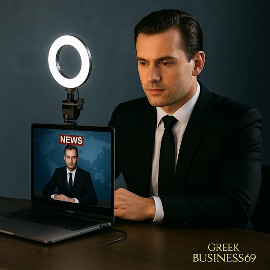 Video Conference Lighting Kit,Computer/Laptop Moniter LED Video Light Dimmable 6500K Ring Light for Remote Working,Zoom Call,Self Broadcasting,Live Streaming