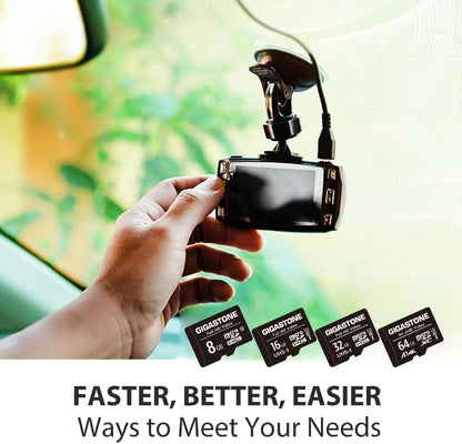 8GB Micro SD Card 2-Pack, Full HD Video, Surveillance Security Cam Action Camera Drone, 85Mb/S Micro SDHC Class 10