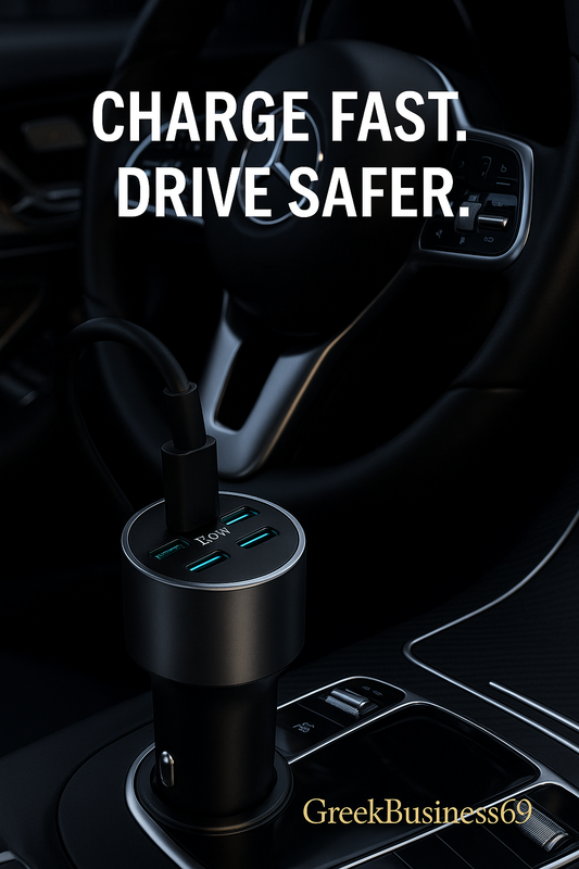 4Usb PD 250W Car Charger Type C Fast Charging Auto Mobile Phone Adapter for Iphone Samsung Huawei Xiaomi QC 3.0